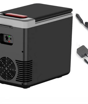 Mini Koelkast 10L – Draagbare Koelbox en Verwarmer 12V/220V voor Auto, Camping en Thuis