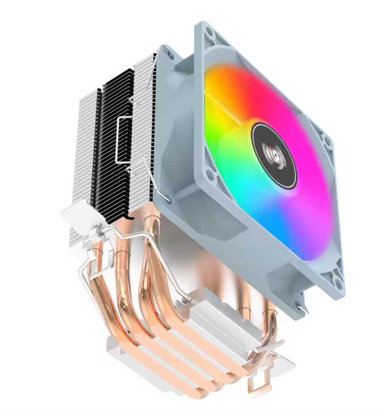 Tower CPU Koeler met 4 Heatpipes – Stille Luchtkoeler voor Intel en AMD Processoren