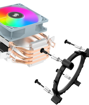 Tower CPU Koeler met 4 Heatpipes – Stille Luchtkoeler voor Intel en AMD Processoren