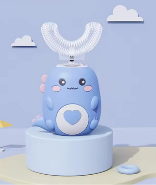 U-Vorm Elektrische Kinder Tandenborstel – 360° Reiniging, Siliconen en Oplaadbaar