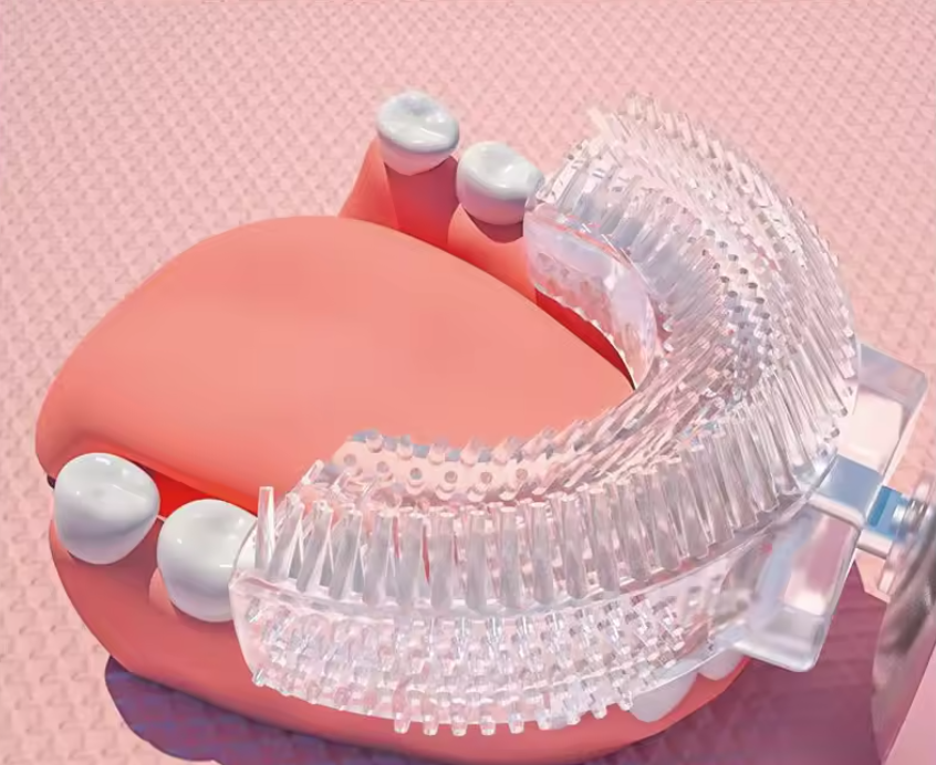 U-Vorm Elektrische Kinder Tandenborstel – 360° Reiniging, Siliconen en Oplaadbaar