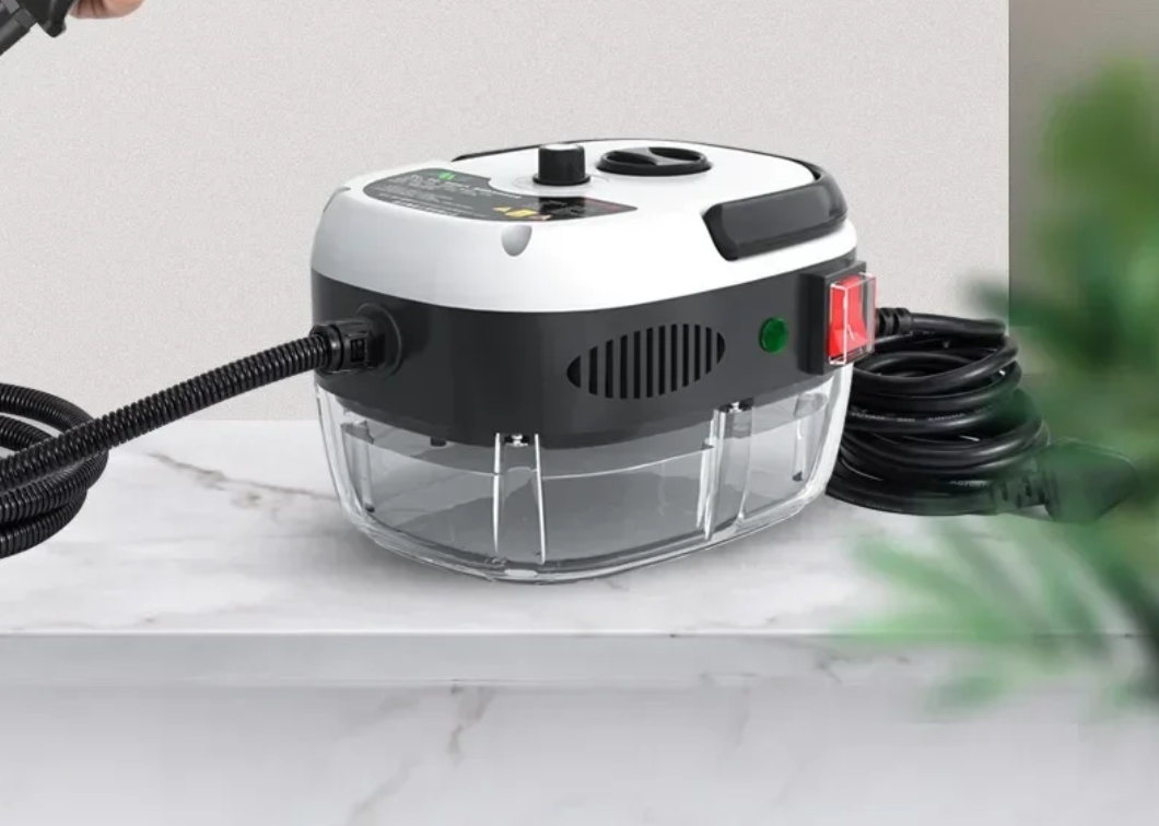 Hogedruk Stoomreiniger 2500W – Draagbare Handstomer voor Keuken, Auto en Huis