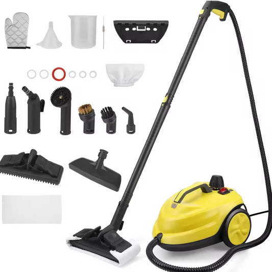 Hogedruk Stoomreiniger 2000W – 2L Tank, Multifunctionele Stoomreiniger voor Huis en Auto