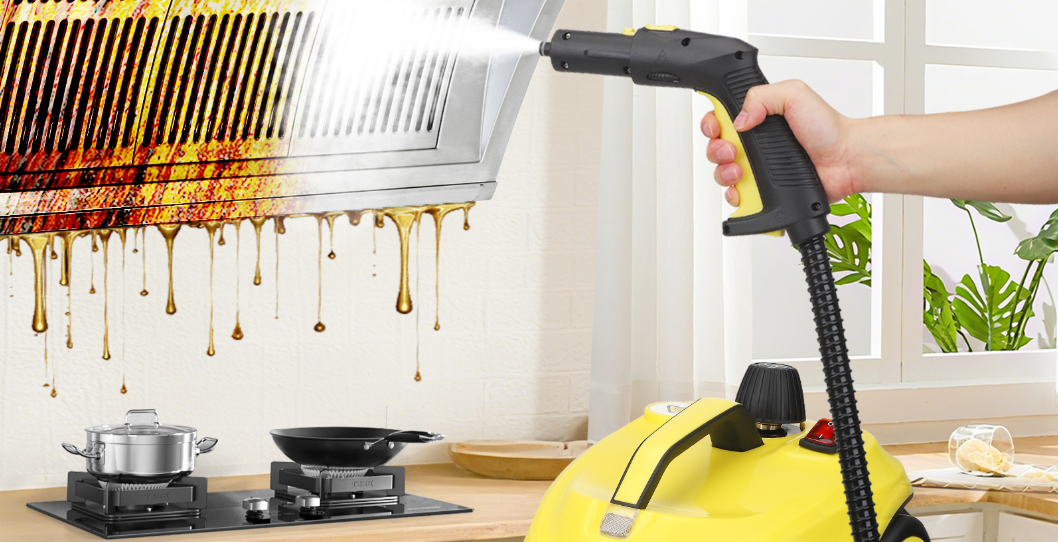 Hogedruk Stoomreiniger 2000W – 2L Tank, Multifunctionele Stoomreiniger voor Huis en Auto