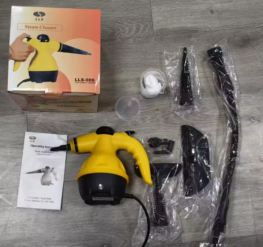 Handheld Stoomreiniger – Krachtige Hogetemperatuur Reiniger voor Keuken, Badkamer en Auto