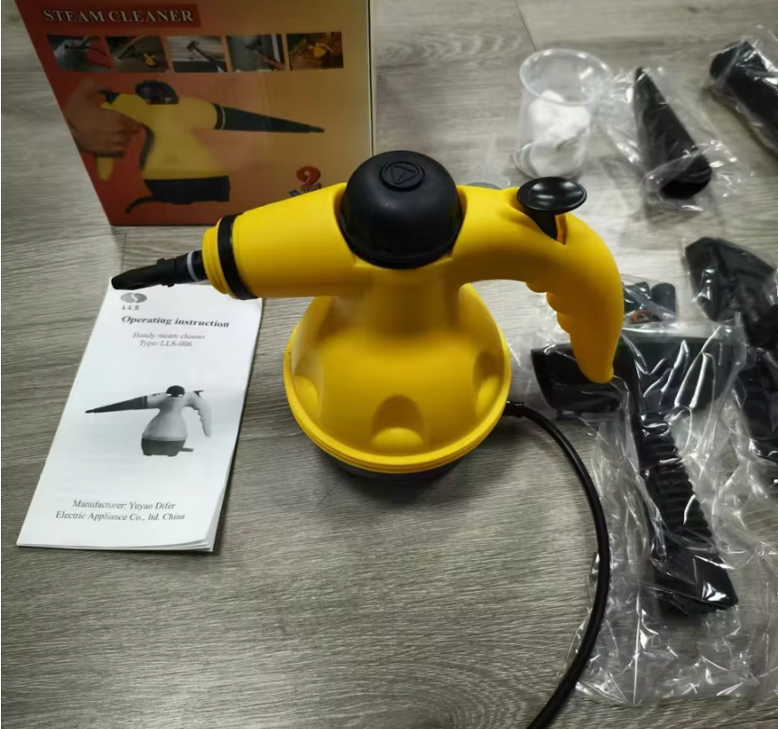 Handheld Stoomreiniger – Krachtige Hogetemperatuur Reiniger voor Keuken, Badkamer en Auto
