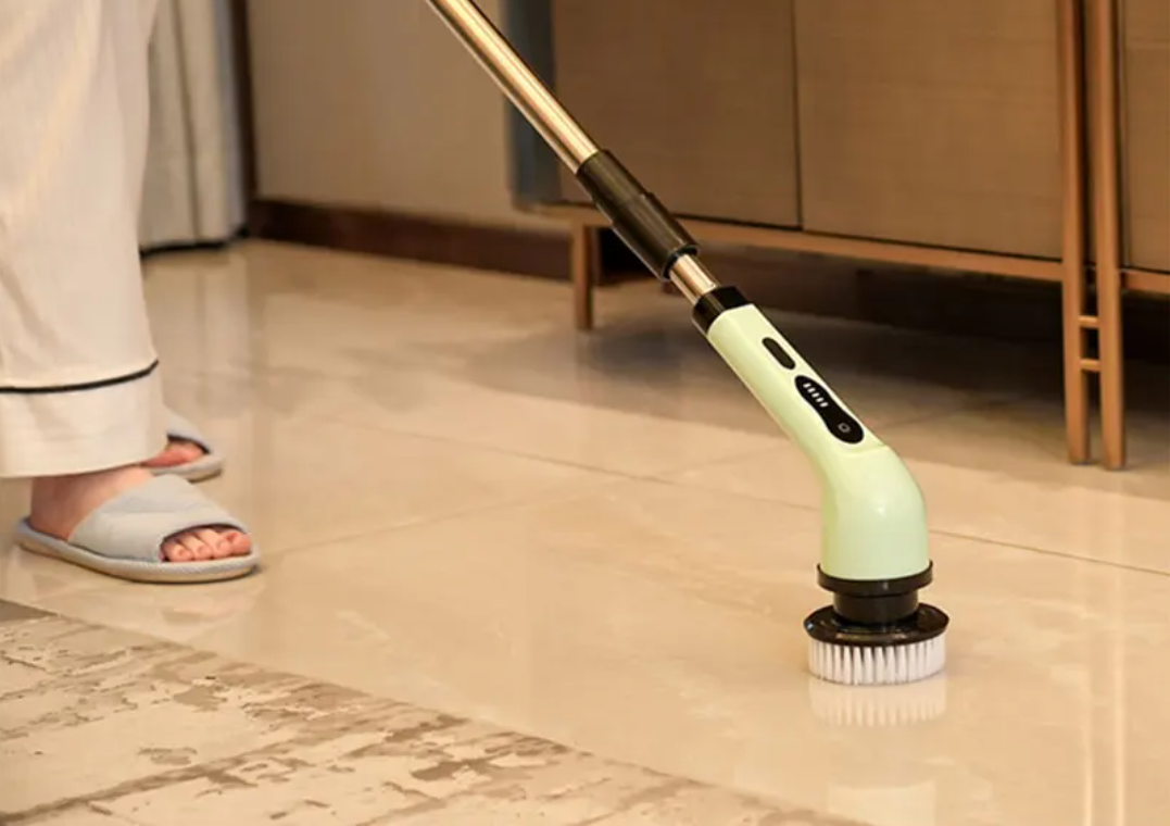 Draadloze Elektrische Schoonmaakborstel – Multifunctionele Spin Scrubber voor Keuken en Badkamer