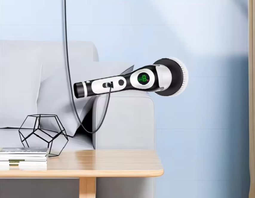 11-in-1 Elektrische Schoonmaakborstel met Spraakfunctie – Draadloos, Oplaadbaar en Multifunctioneel