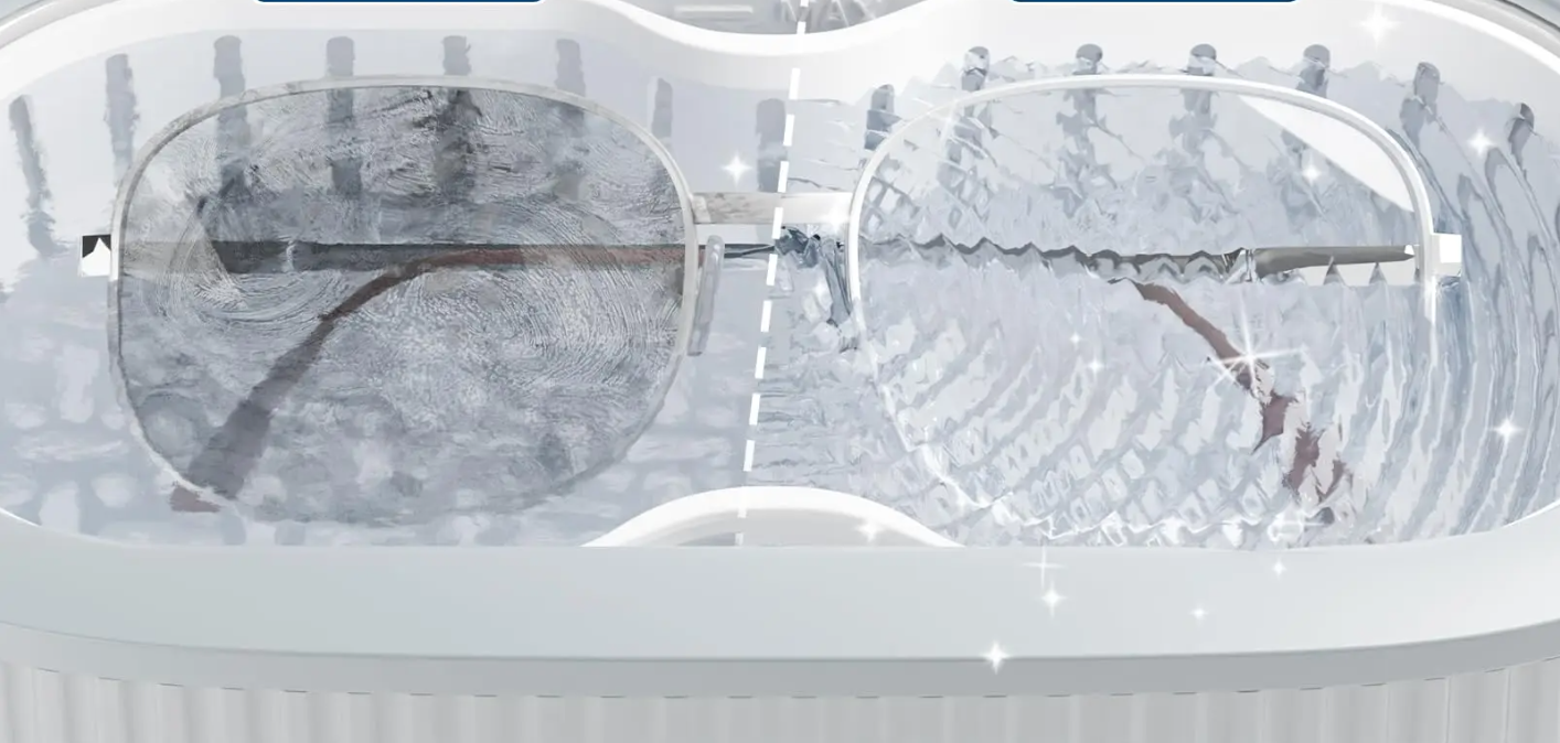 Ultrasone Reiniger 45kHz – Professionele Reinigingsmachine voor Brillen en Sieraden