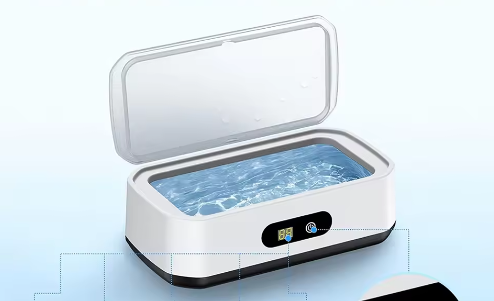 Ultrasone Reiniger 49kHz – 650ml Reinigingsapparaat voor Brillen, Sieraden en Meer