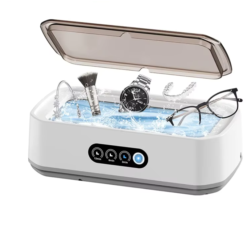 Ultrasone Reiniger 49kHz – 650ml Professioneel Reinigingsapparaat voor Brillen en Sieraden