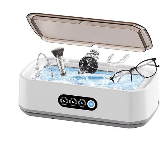 Ultrasone Reiniger 49kHz – 650ml Professioneel Reinigingsapparaat voor Brillen en Sieraden