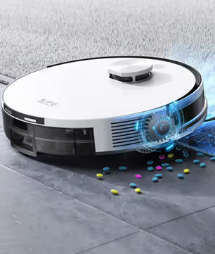 Robotstofzuiger met Dweilfunctie – 5000Pa Kracht, Zelflegend en App Bediening