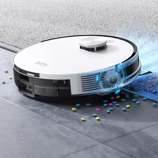 Robotstofzuiger met Dweilfunctie – 5000Pa Kracht, Zelflegend en App Bediening
