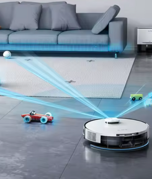 Robotstofzuiger met Dweilfunctie – 5000Pa Kracht, Zelflegend en App Bediening