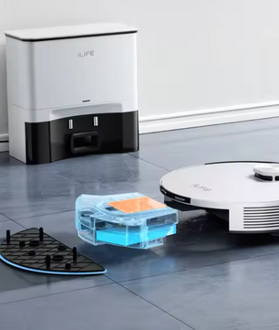 Robotstofzuiger met Dweilfunctie – 5000Pa Kracht, Zelflegend en App Bediening