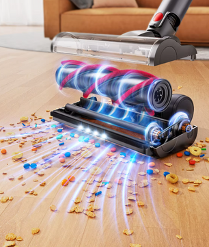 Draadloze Steelstofzuiger 500W – 50000Pa Kracht, 60 Min Accu en LED Display