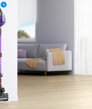 Draadloze Steelstofzuiger 38000Pa – Krachtige Handstofzuiger met 45 Min Accu en LED