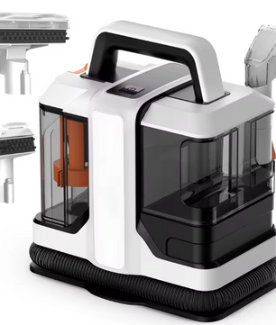 Tapijtreiniger Handheld 750W – 15KPa Vlekkenreiniger voor Bank, Auto en Huisdieren