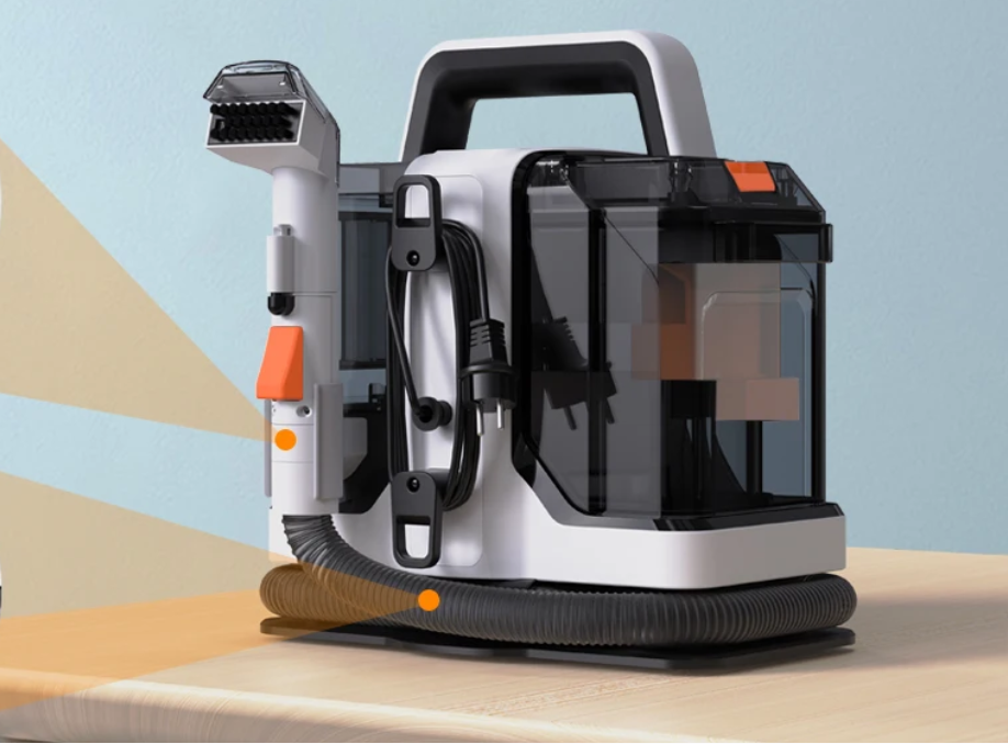 Tapijtreiniger Handheld 750W – 15KPa Vlekkenreiniger voor Bank, Auto en Huisdieren