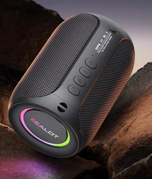 Bluetooth Speaker 15W – Draadloze Speaker met Bass, LED en Waterbestendig
