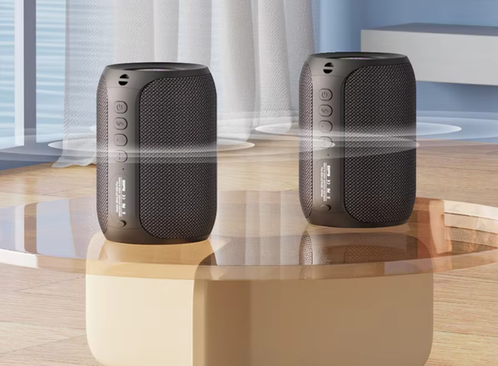 Bluetooth Speaker 15W – Draadloze Speaker met Bass, LED en Waterbestendig