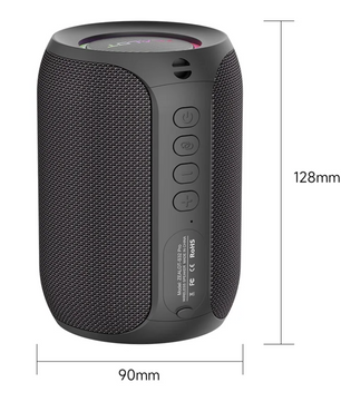 Bluetooth Speaker 15W – Draadloze Speaker met Bass, LED en Waterbestendig