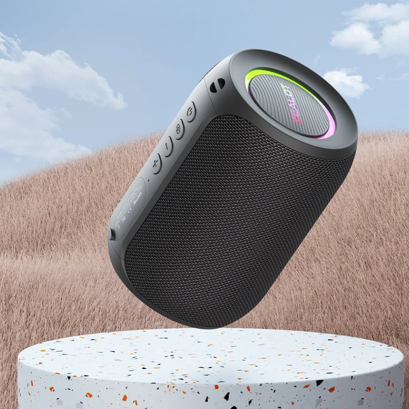 Bluetooth Speaker 15W – Draadloze Speaker met Bass, LED en Waterbestendig