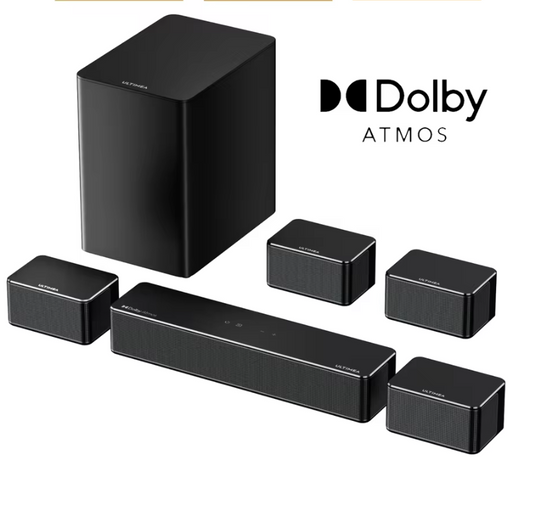 7.1 Surround Soundbar met Subwoofer – Dolby Atmos en App Control