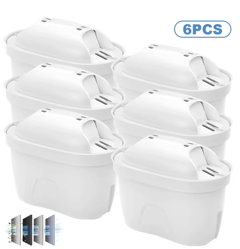 3.6L Waterfilterkan met 6 Filters – Waterzuiveringskan met Display en 4-Fasen Filtratie