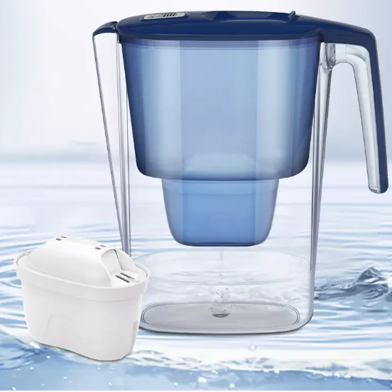 3.6L Waterfilterkan met 6 Filters – Waterzuiveringskan met Display en 4-Fasen Filtratie