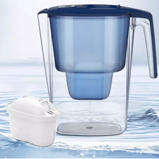 3.6L Waterfilterkan met 6 Filters – Waterzuiveringskan met Display en 4-Fasen Filtratie