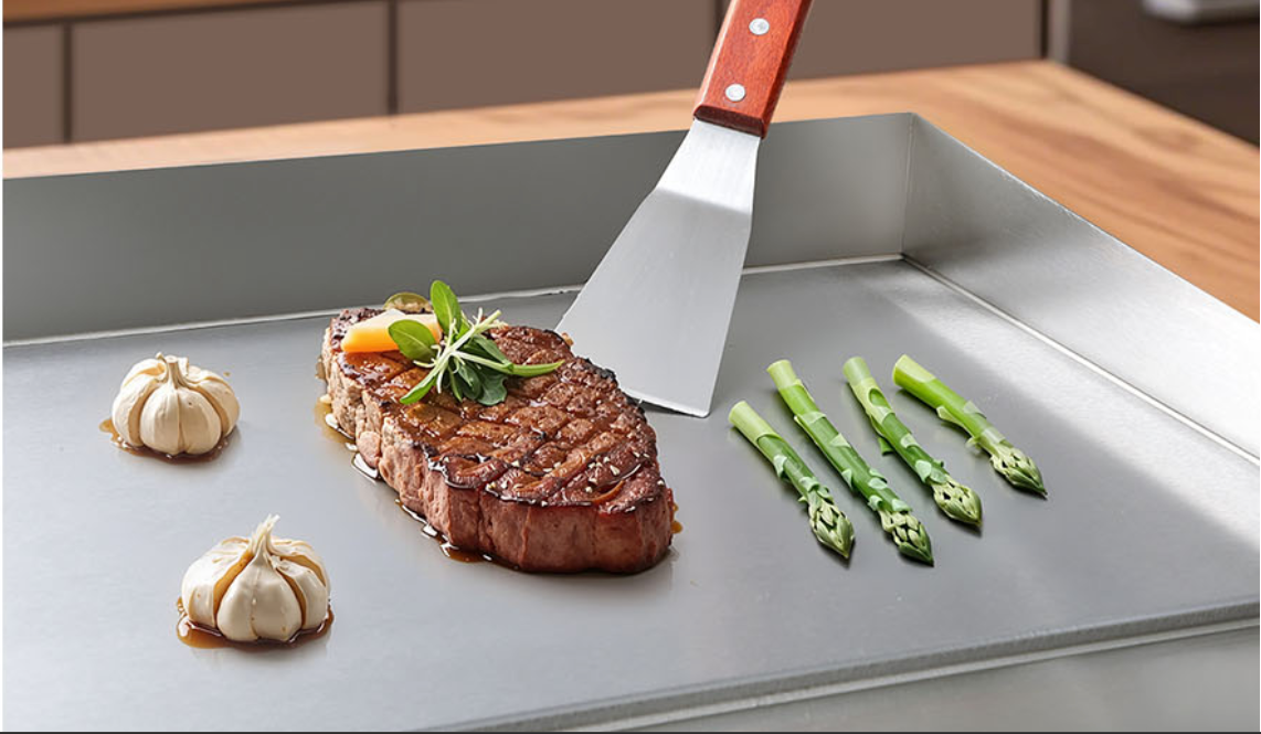 Elektrische Bakplaat 3200W – Professionele Grillplaat met Temperatuurregeling 50-300°C