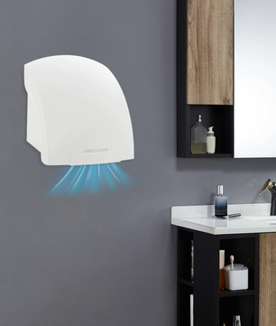 Compacte Handdroger 1200W – Wandmodel met Sensor en Koud/Warm Luchtfunctie
