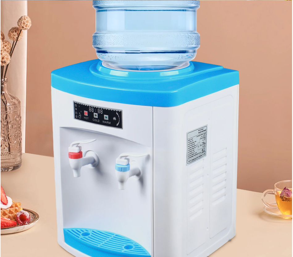 Waterdispenser Tafelmodel – Warm/Koud/Normaal Water met Top Loading Systeem