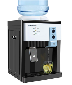Waterdispenser Tafelmodel – Warm/Koud/Normaal Water met Top Loading Systeem