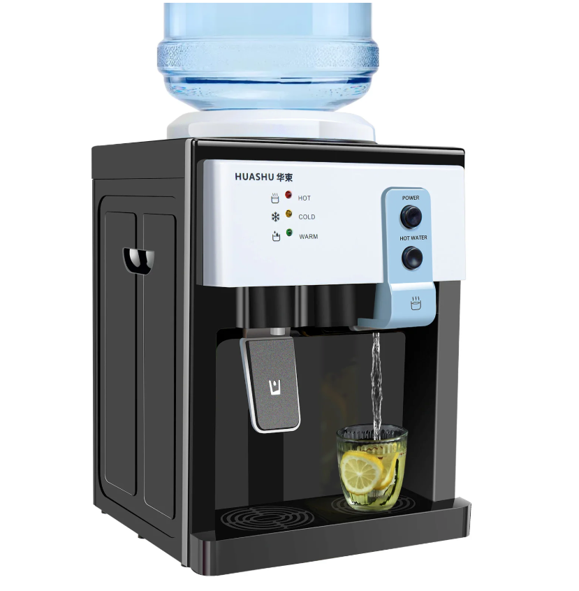 Waterdispenser Tafelmodel – Warm/Koud/Normaal Water met Top Loading Systeem