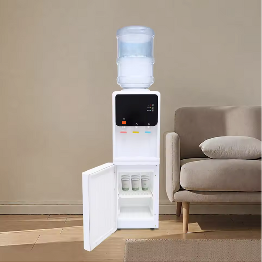 Elektrische Waterdispenser met Warm en Koud Water – Compact Design, Kinderbeveiliging en Energiezuinig