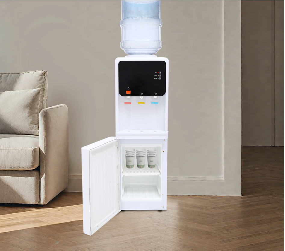 Elektrische Waterdispenser met Warm en Koud Water – Compact Design, Kinderbeveiliging en Energiezuinig