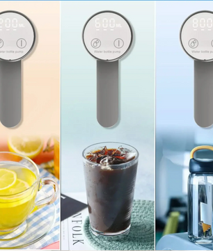 Elektrische Waterpomp voor Waterflessen – Draagbaar, Oplaadbaar en met Digitale Dosering