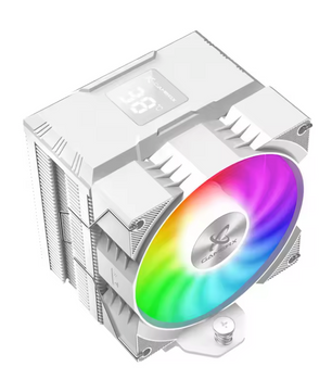 CPU Luchtkoeler met ARGB en Display – 4 Heatpipes, Stil en Krachtig