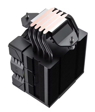 CPU Luchtkoeler met ARGB en Display – 4 Heatpipes, Stil en Krachtig