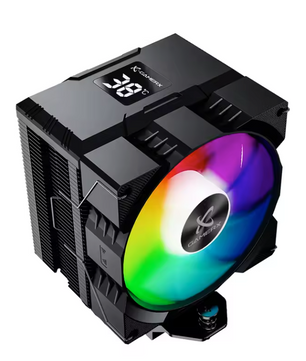 CPU Luchtkoeler met ARGB en Display – 4 Heatpipes, Stil en Krachtig