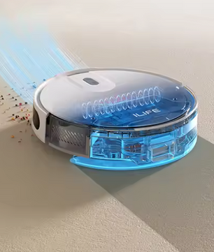 Robotstofzuiger 5000Pa met LiDAR Navigatie – Slimme Reiniging en App Bediening