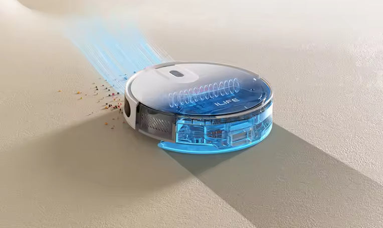 Robotstofzuiger 5000Pa met LiDAR Navigatie – Slimme Reiniging en App Bediening