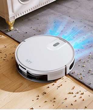 Robotstofzuiger 5000Pa met LiDAR Navigatie – Slimme Reiniging en App Bediening
