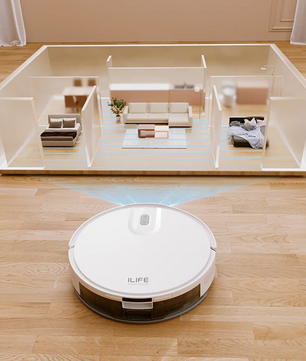 Robotstofzuiger 5000Pa met LiDAR Navigatie – Slimme Reiniging en App Bediening