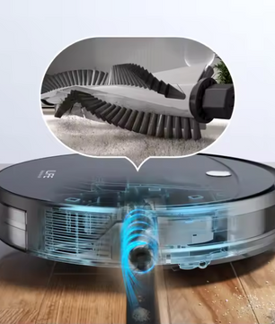 Robotstofzuiger 5000Pa met Gyro Navigatie – Slimme en Automatische Reiniging
