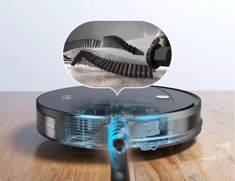 Robotstofzuiger 5000Pa met Gyro Navigatie – Slimme en Automatische Reiniging
