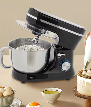 Keukenmachine 4.5L – Multifunctionele Mixer met Kantelbare Kop voor Deeg en Beslag